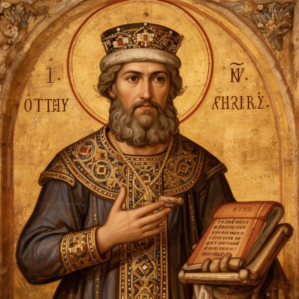 AI-generated illustration of Justinian I
