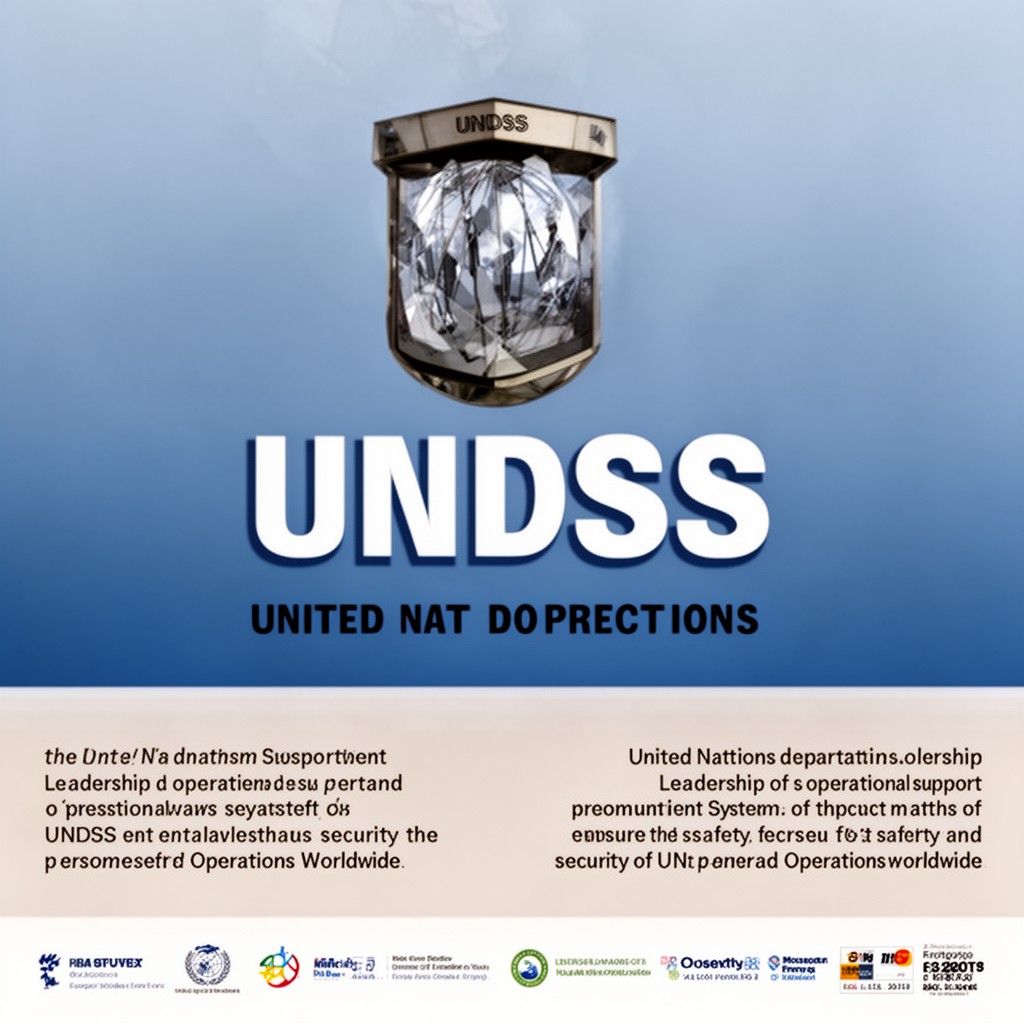 AI-generated illustration of UNDSS