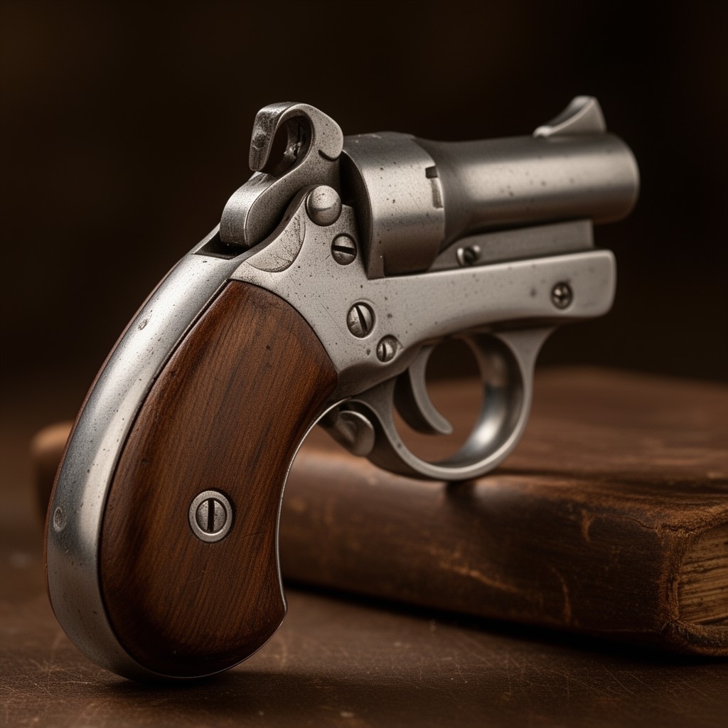 AI-generated illustration of Derringer pistol