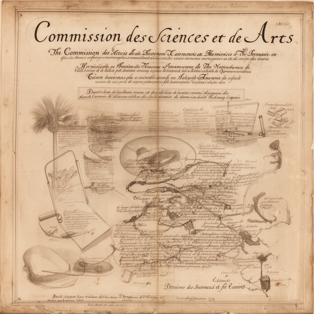 AI-generated illustration of Commission des Sciences et des Arts