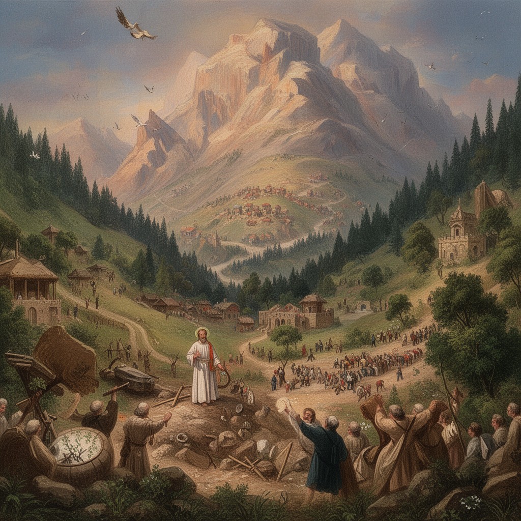 AI-generated illustration of Apostle Thomas