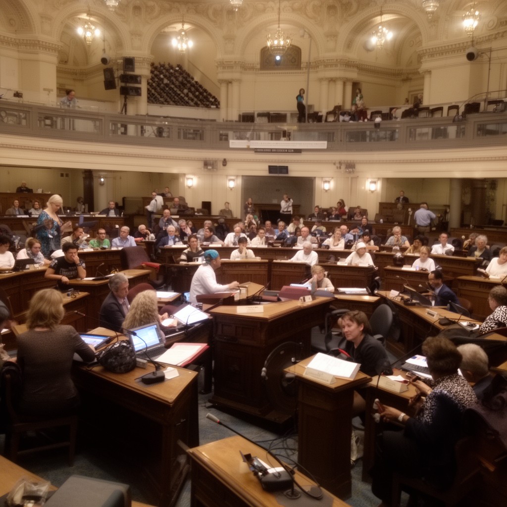 AI-generated illustration of Maryland House of Delegates