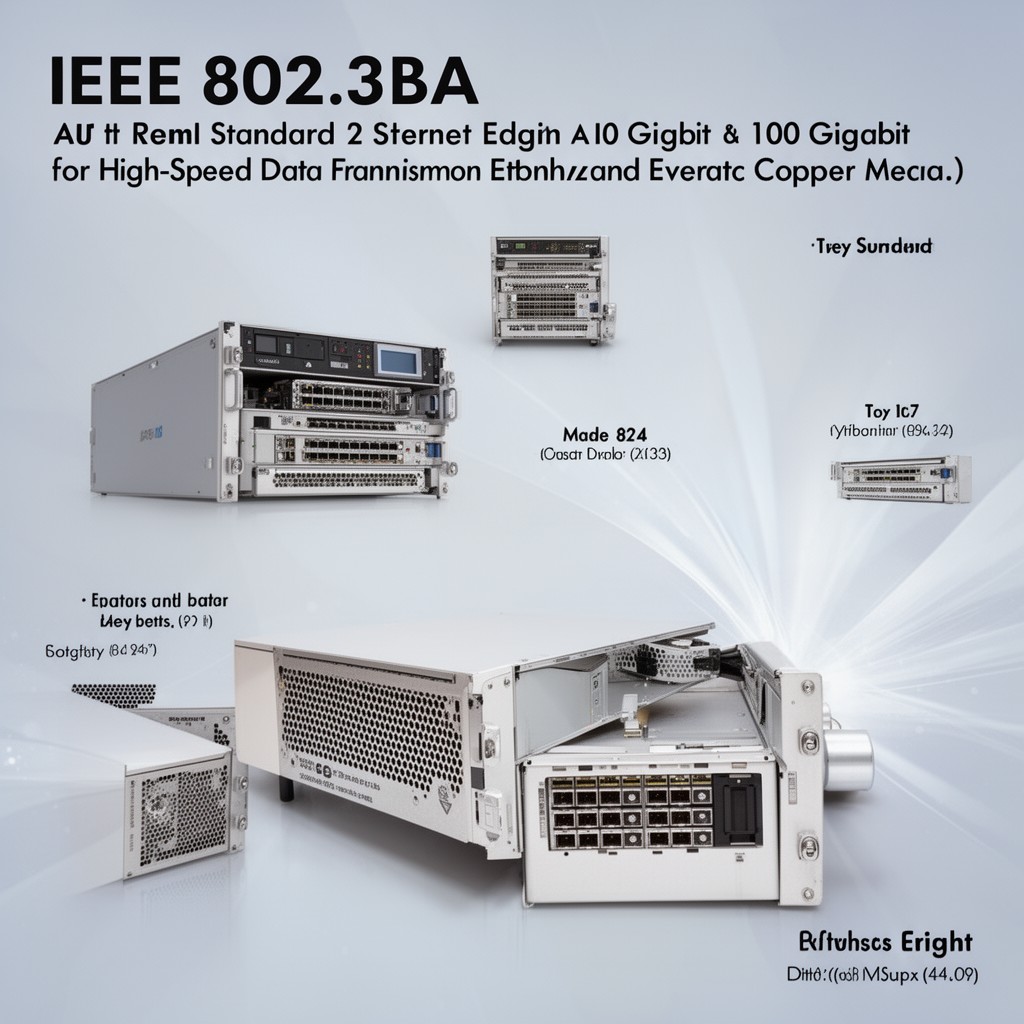 AI-generated illustration of IEEE 802.3ba