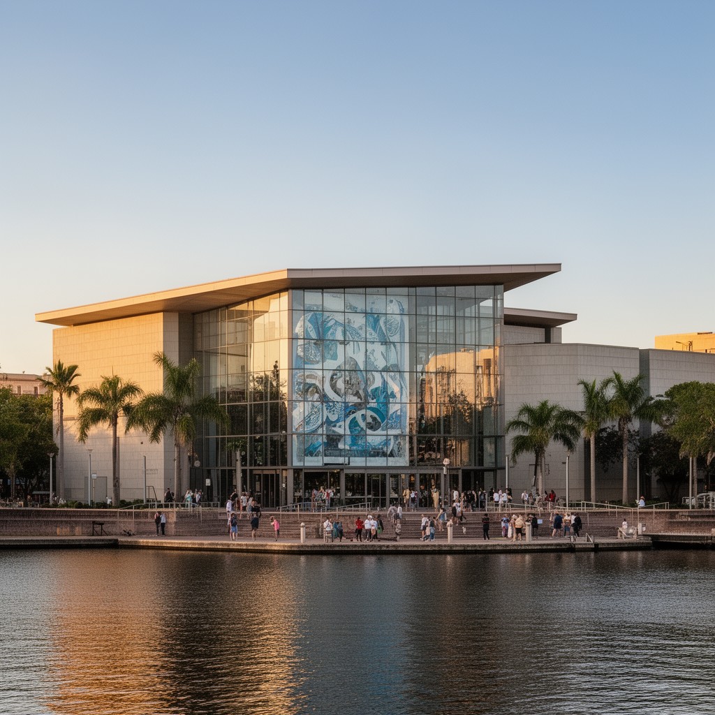 AI-generated illustration of Tampa Museum of Art