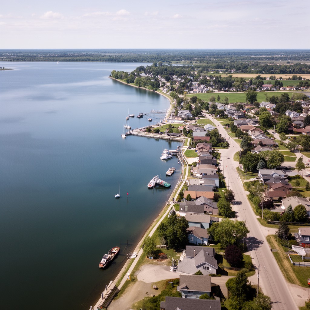 AI-generated illustration of Innisfil