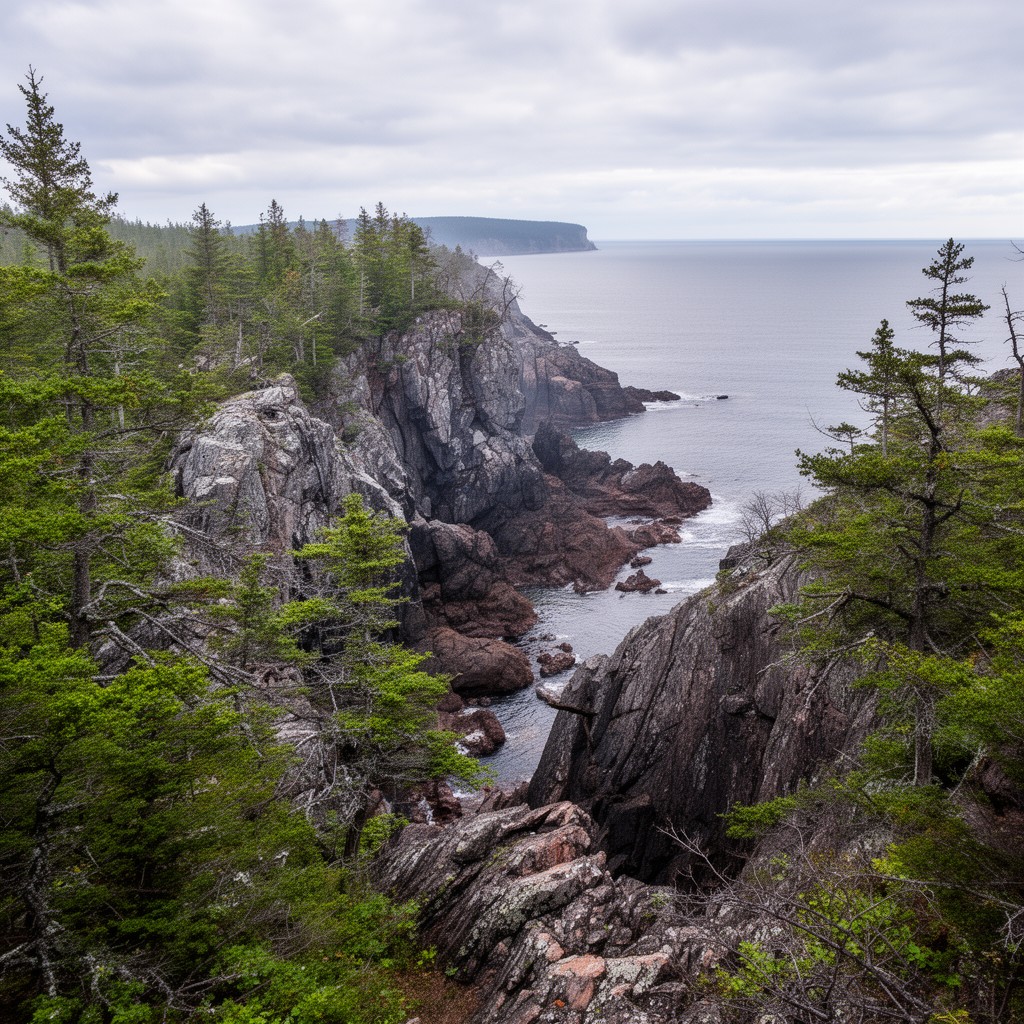 AI-generated illustration of Pukaskwa National Park