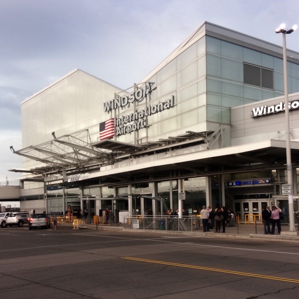 AI-generated illustration of Windsor International Airport