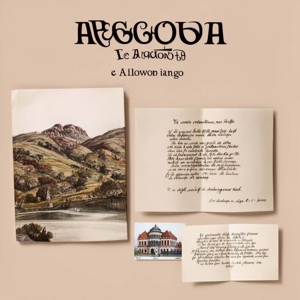 AI-generated illustration of Aragonese language