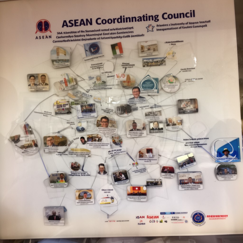 AI-generated illustration of ASEAN Coordinating Council