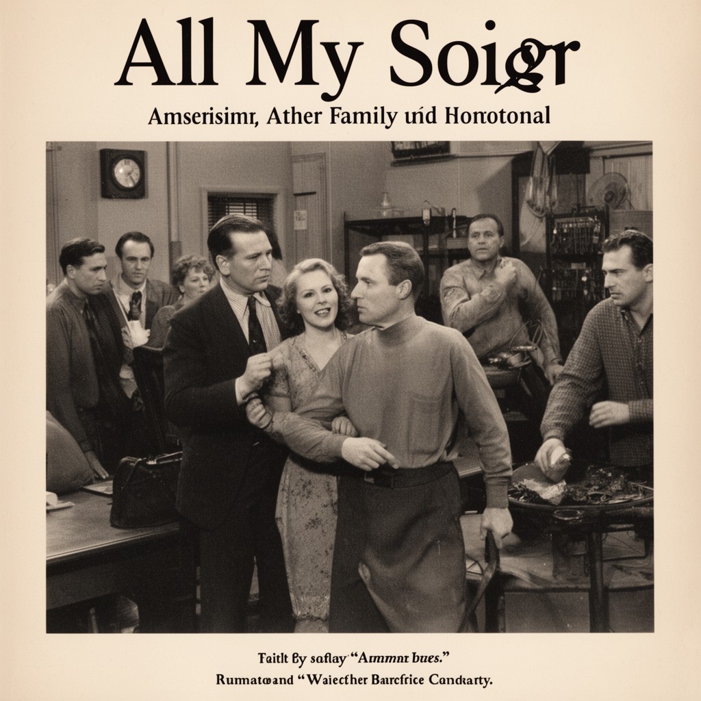 AI-generated illustration of All My Sons