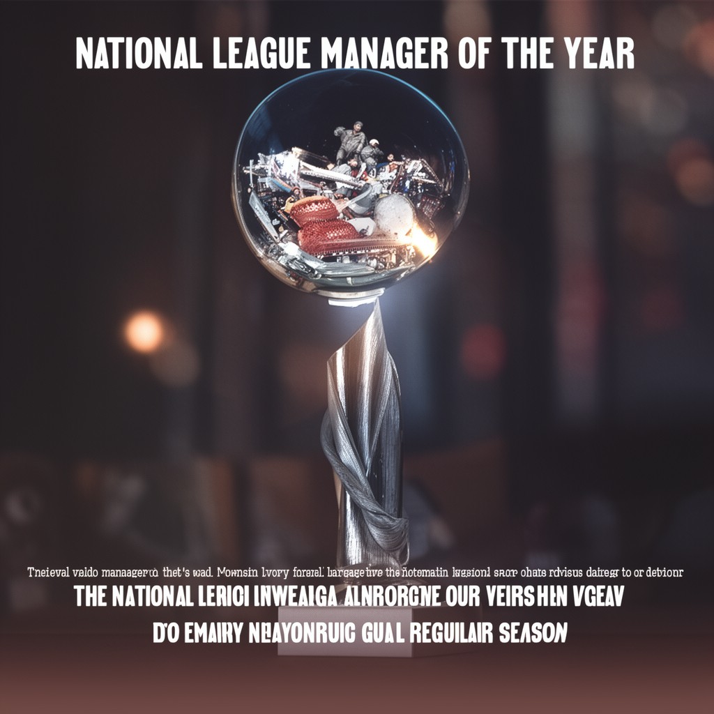 AI-generated illustration of National League Manager of the Year