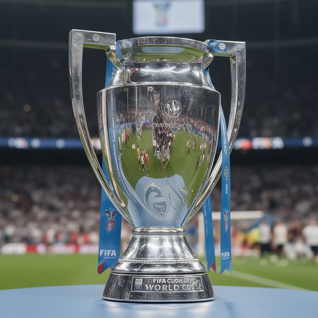 AI-generated illustration of FIFA Club World Cup Trophy