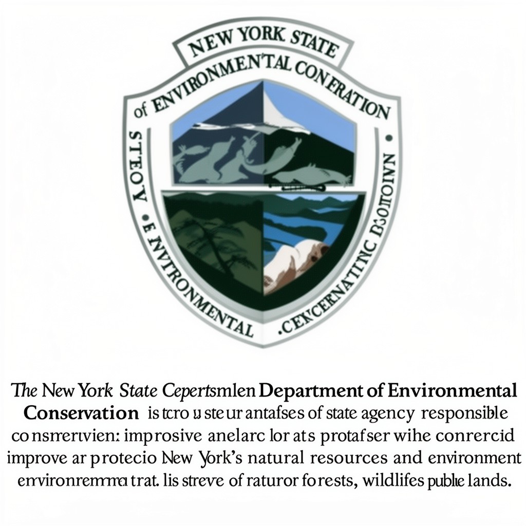 AI-generated illustration of New York State Department of Environmental Conservation