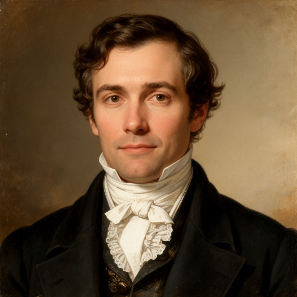 AI-generated illustration of Thomas Stamford Raffles