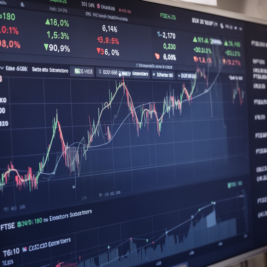 AI-generated illustration of FTSE 100