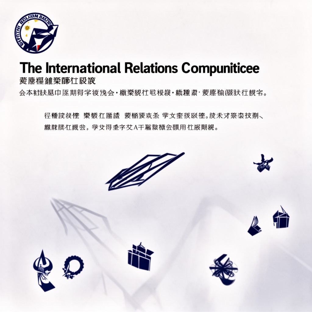 AI-generated illustration of International Relations Committee