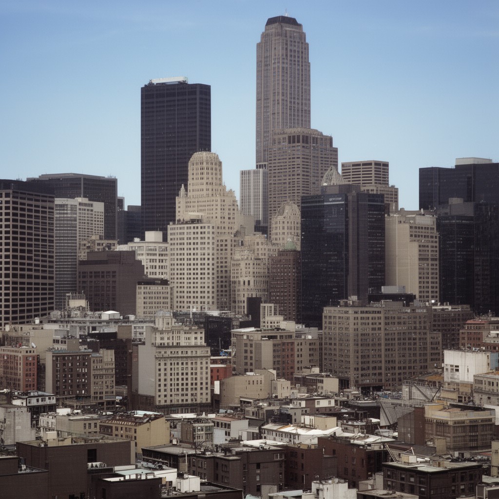 AI-generated illustration of 2008 United States housing and financial crisis