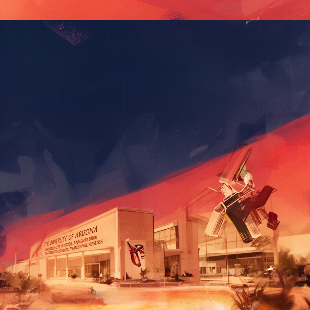 AI-generated illustration of University of Arizona