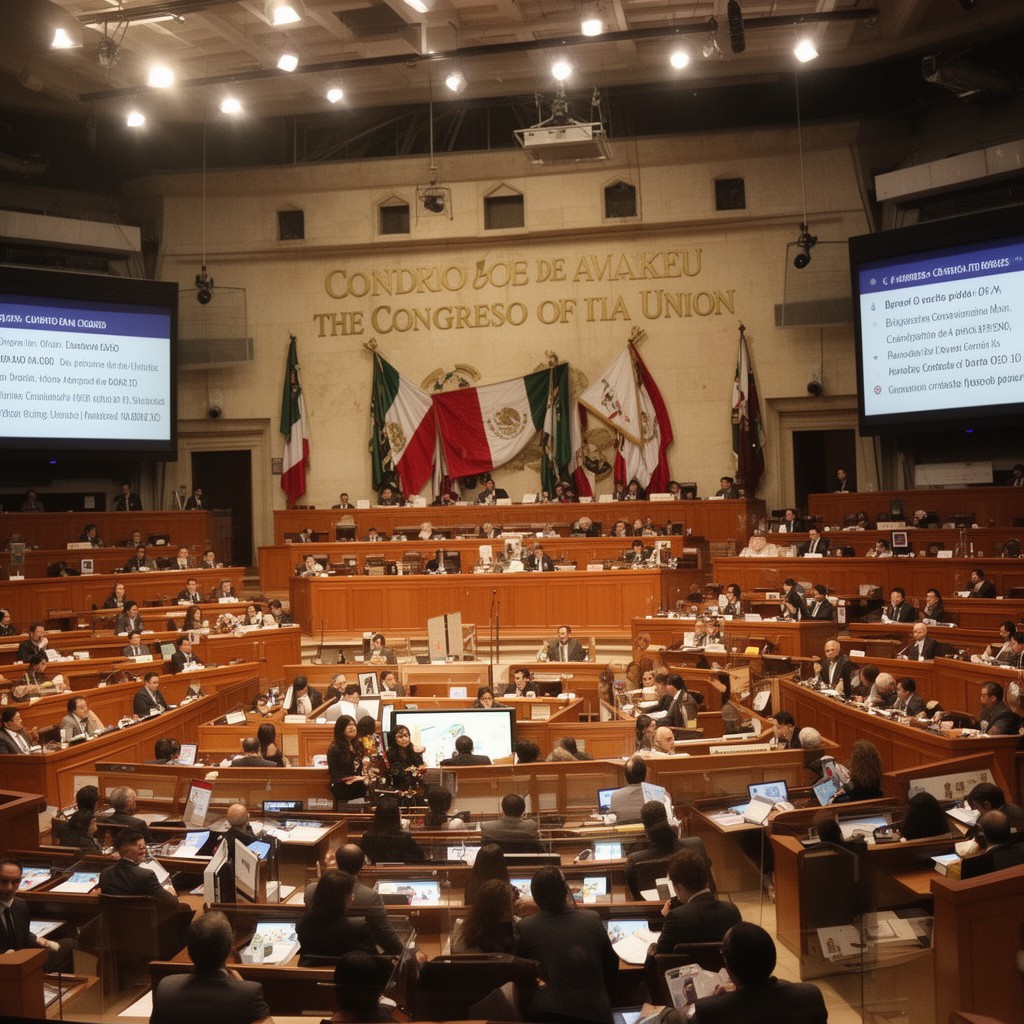 AI-generated illustration of Congress of the Union