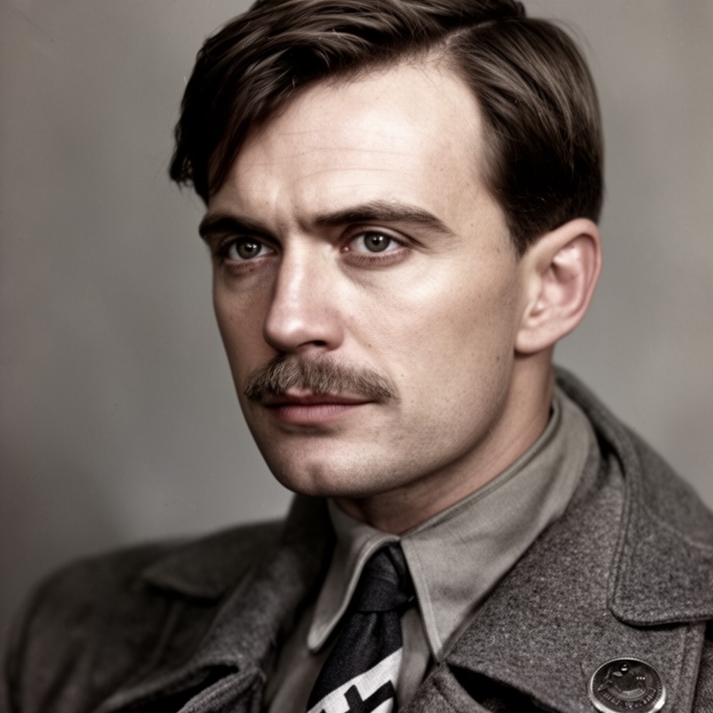 AI-generated illustration of Josef Mengele