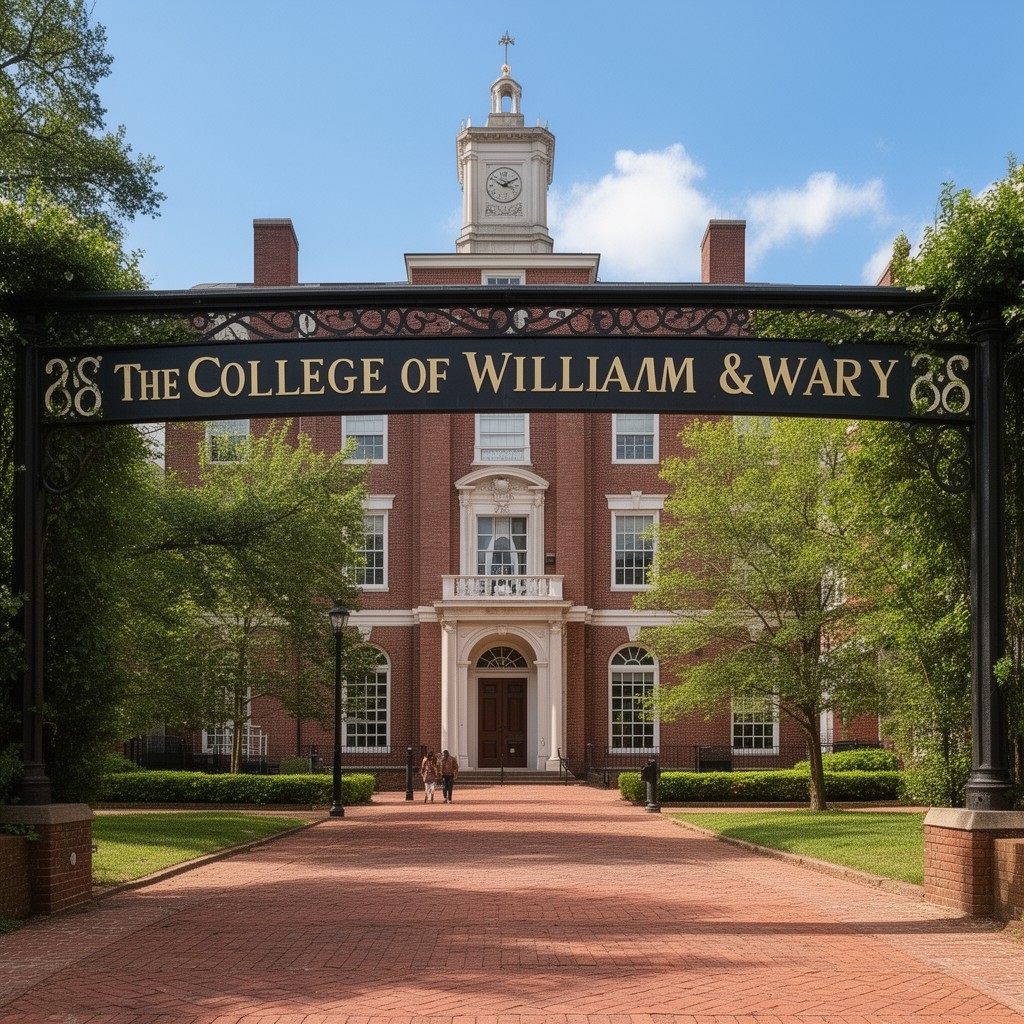 AI-generated illustration of College of William & Mary