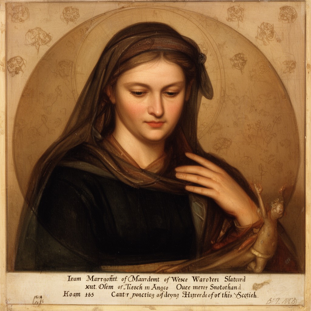 AI-generated illustration of Margaret of Wessex