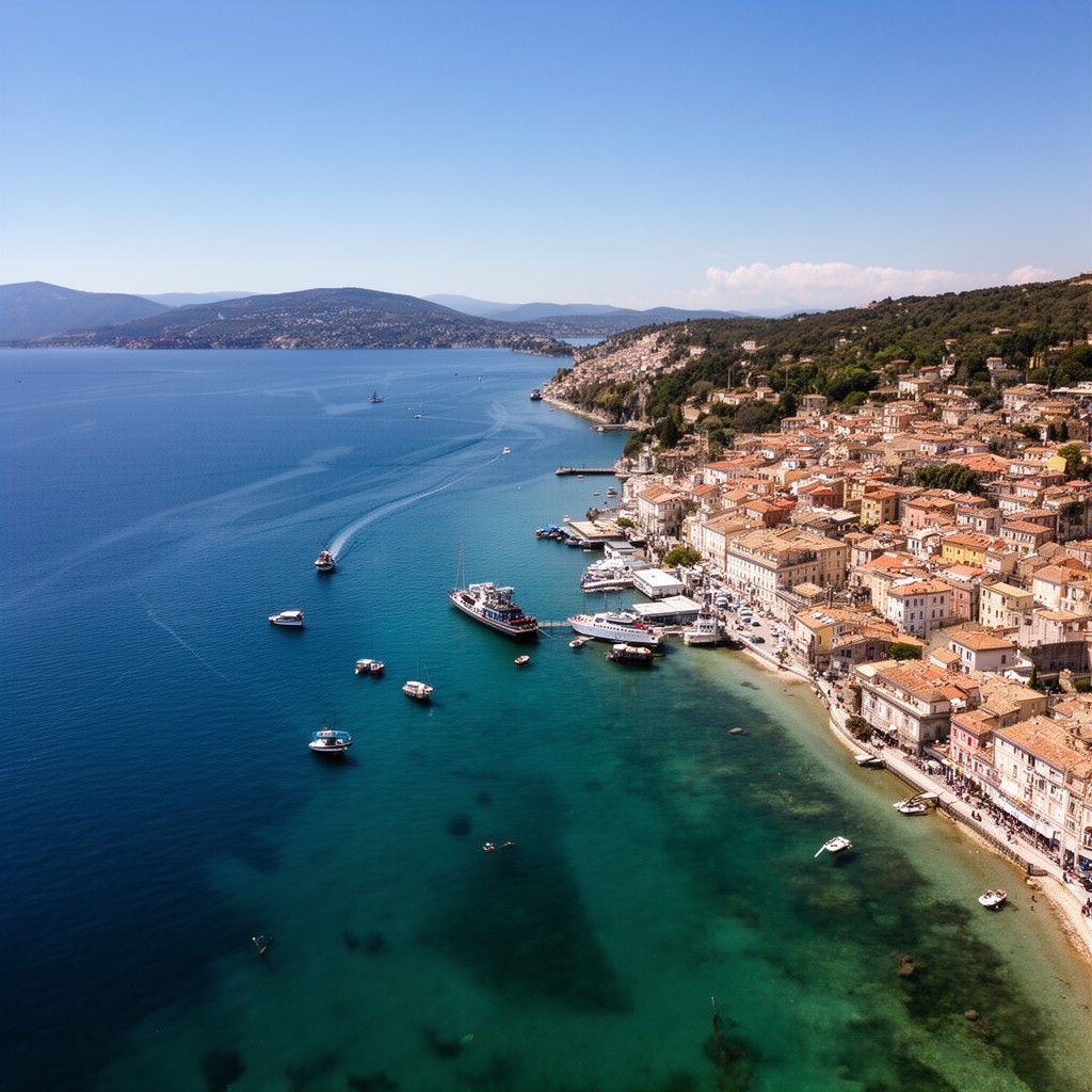 AI-generated illustration of Adriatic Sea
