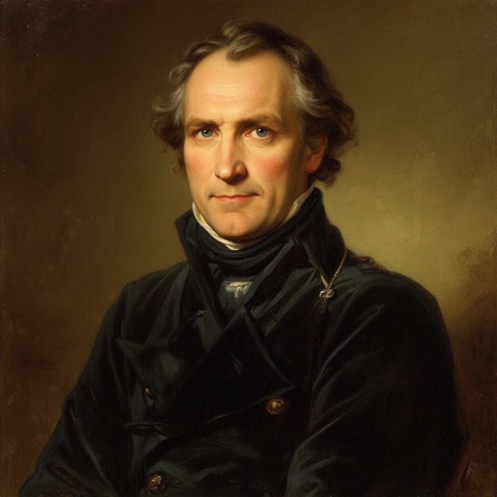 AI-generated illustration of Jacques-Louis David