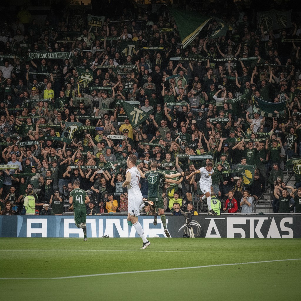 AI-generated illustration of Portland Timbers