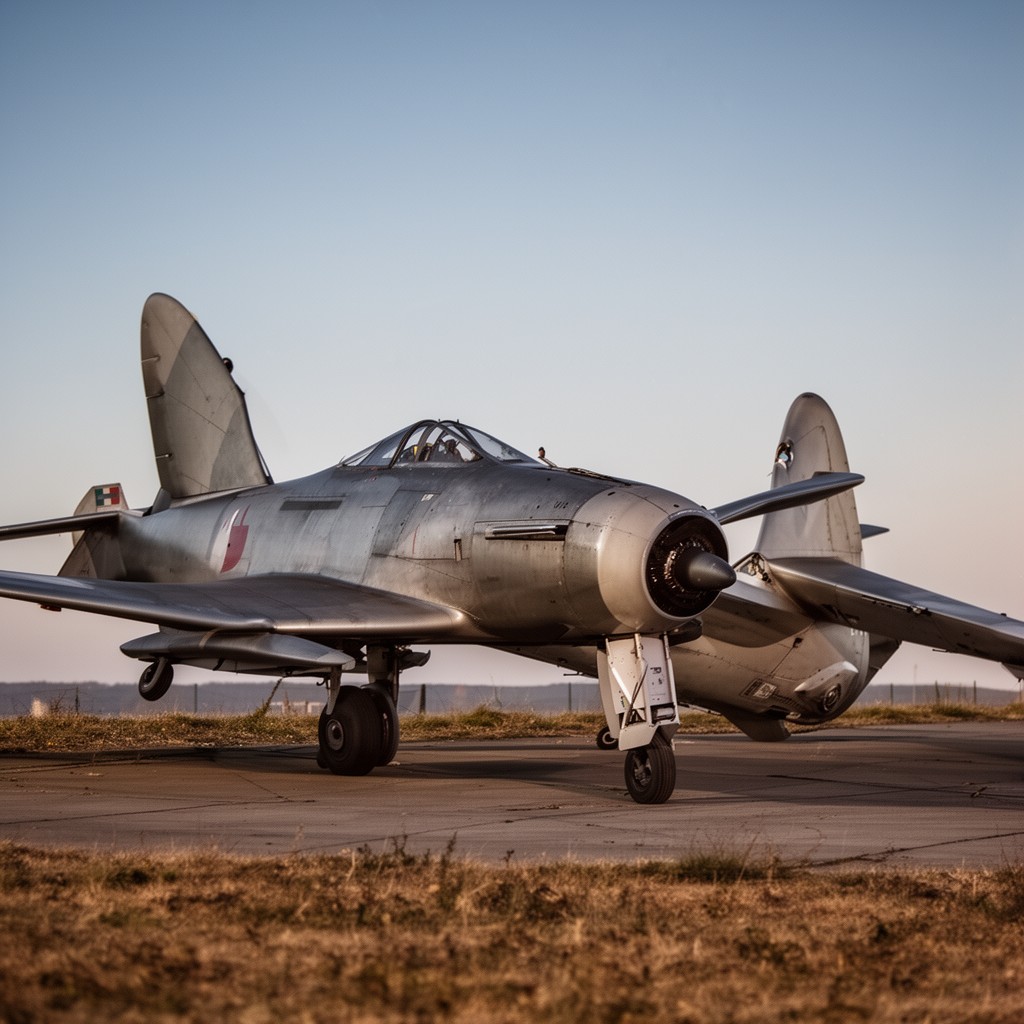 AI-generated illustration of Fiat G.50 Freccia