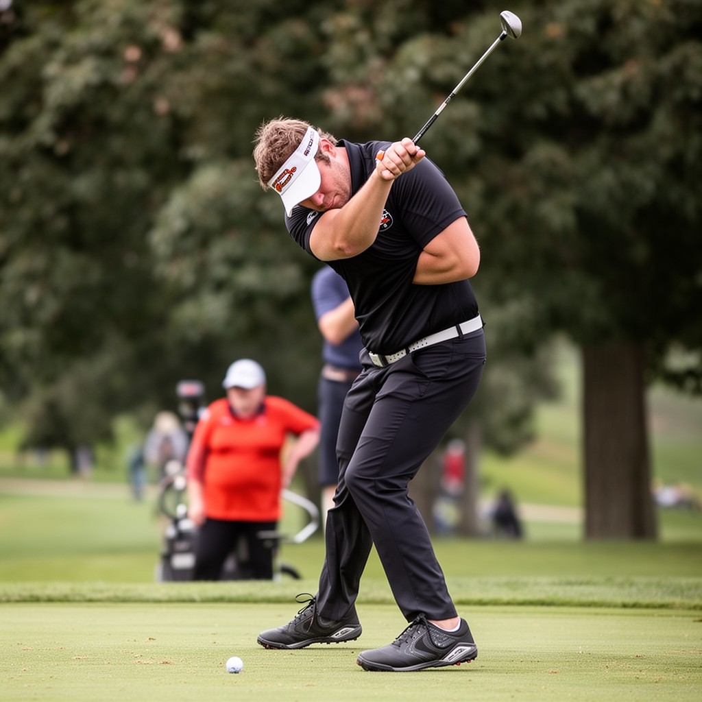 AI-generated illustration of Oregon State Beavers men’s golf