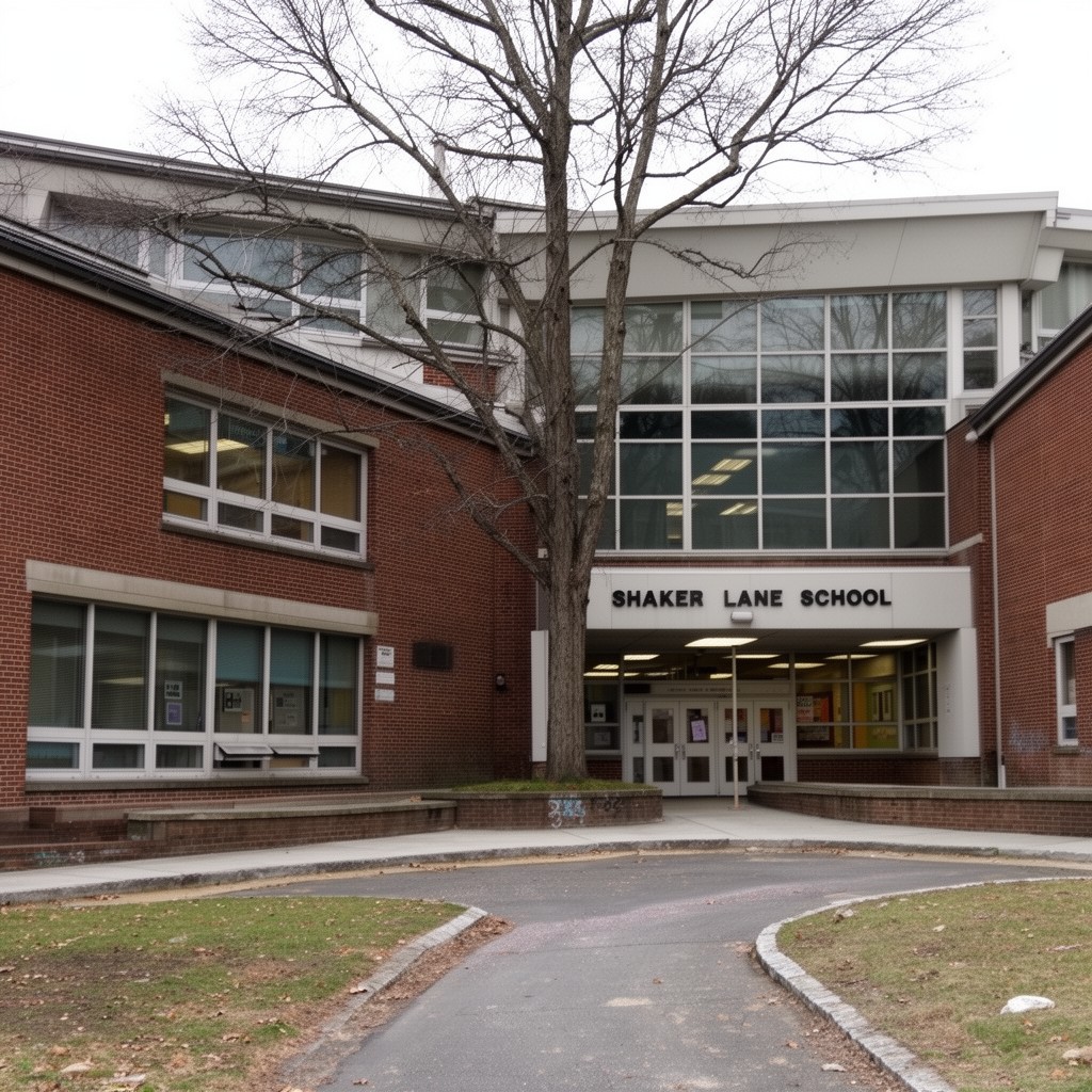 AI-generated illustration of Shaker Lane School