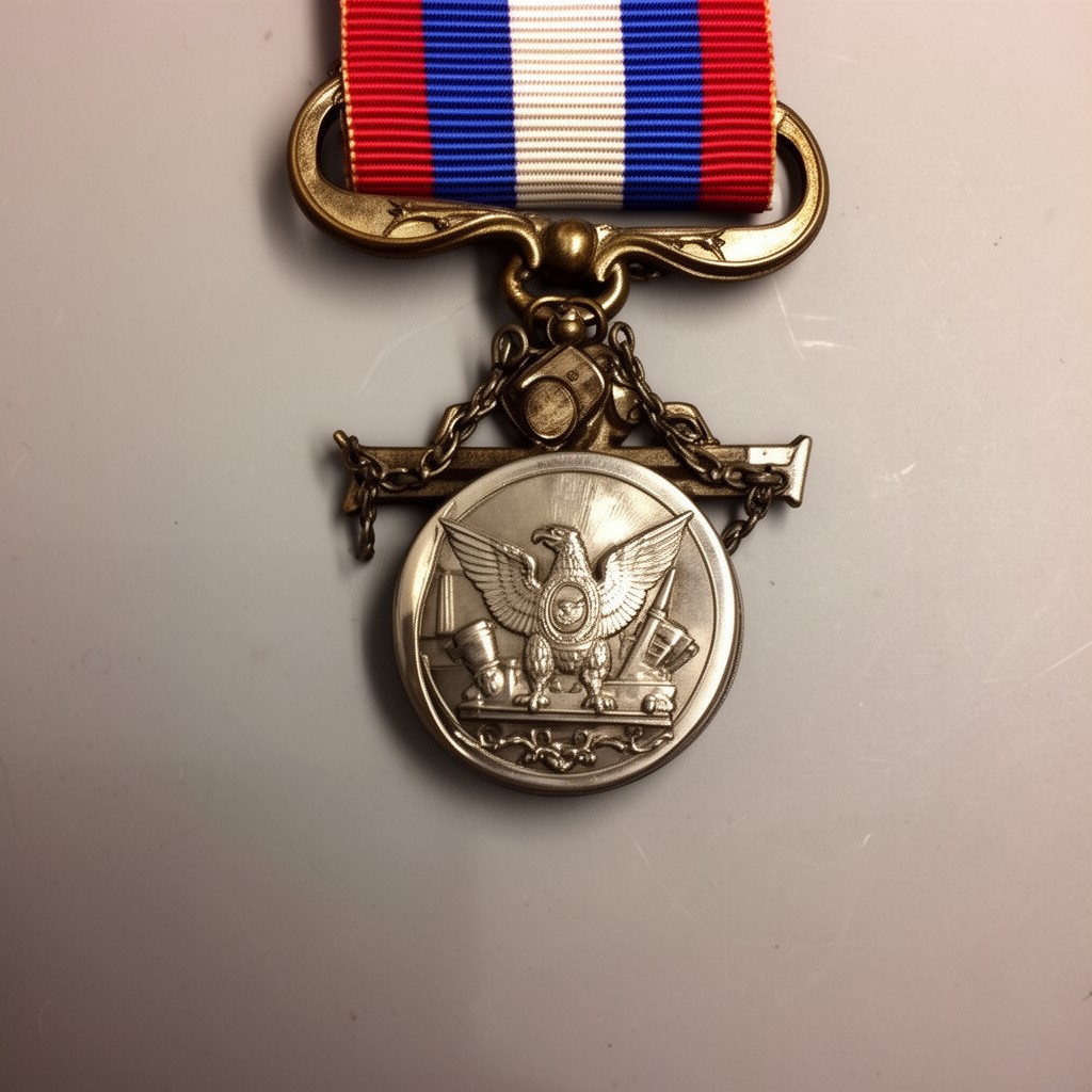 AI-generated illustration of Navy Cross