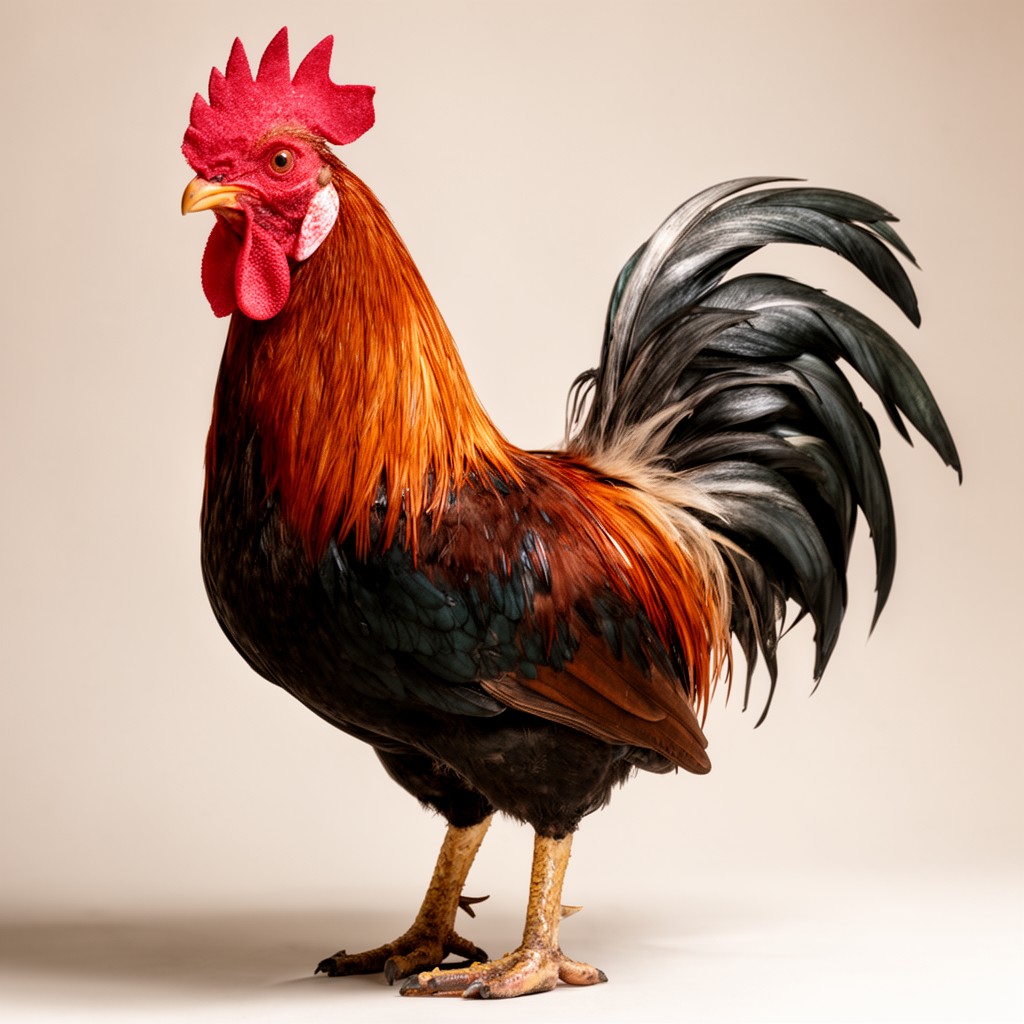 AI-generated illustration of Gallic rooster