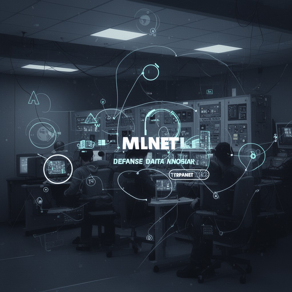 AI-generated illustration of MILNET