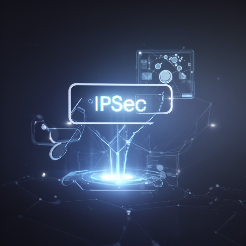 AI-generated illustration of IPsec