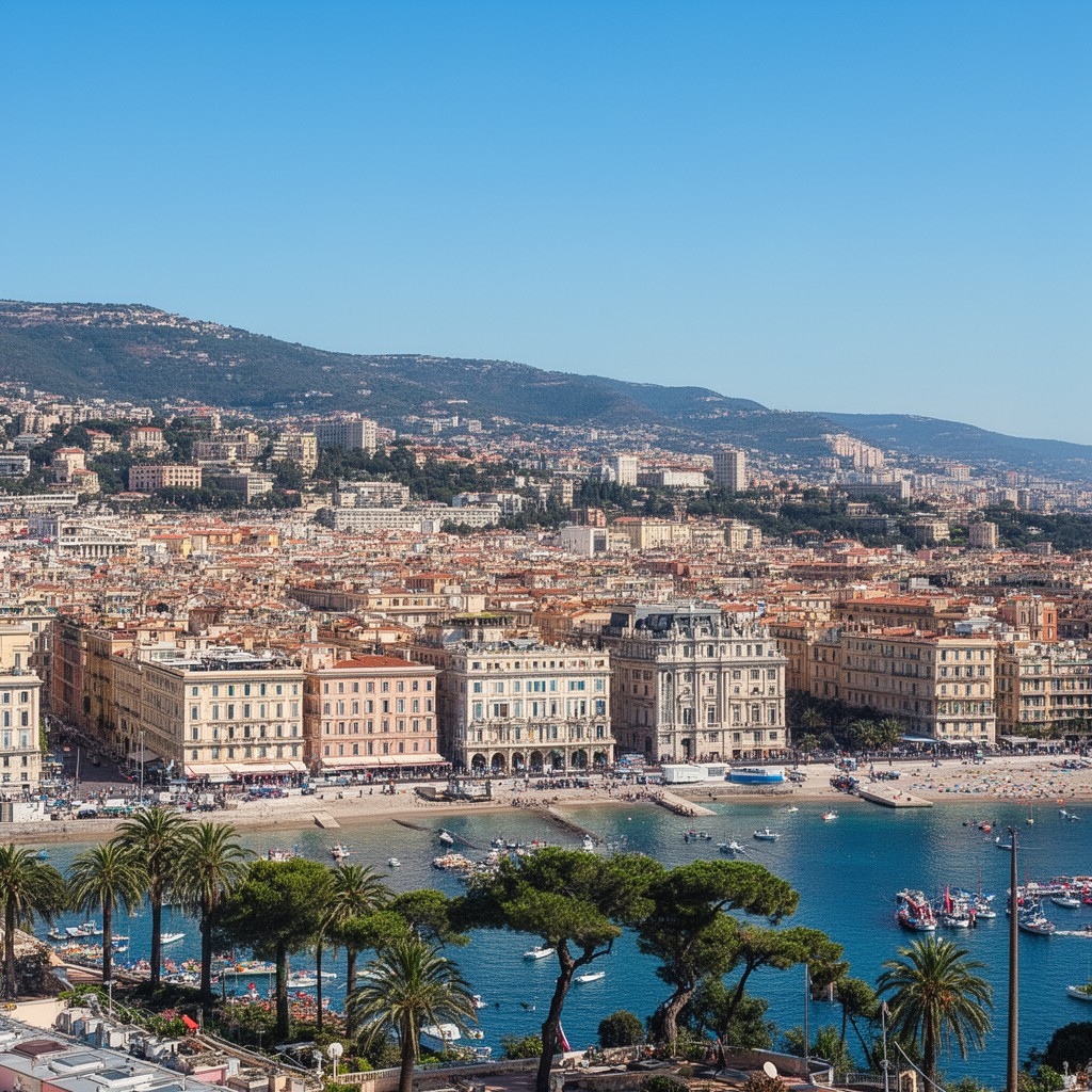 AI-generated illustration of Nice