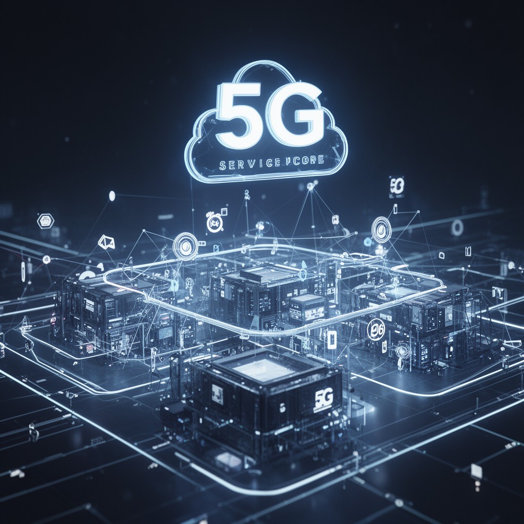 AI-generated illustration of 5G Core