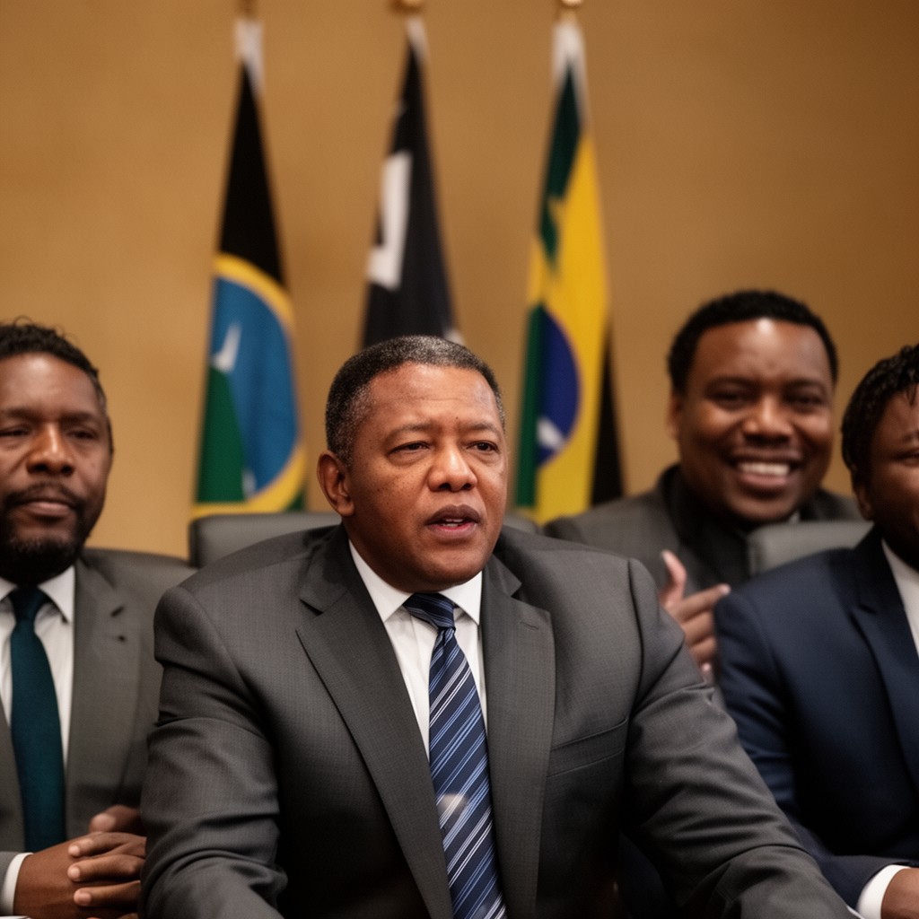 AI-generated illustration of President of South Africa