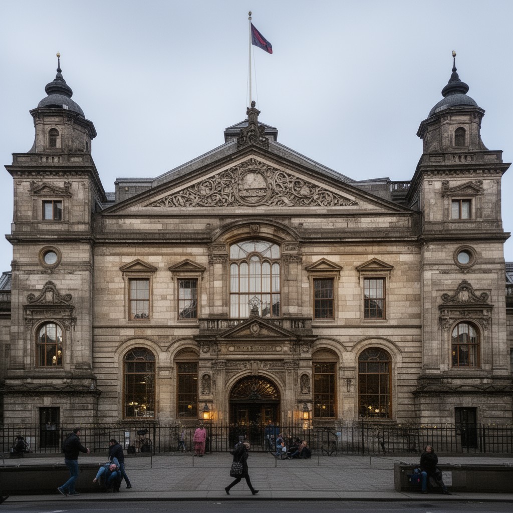 AI-generated illustration of High Court of Justiciary