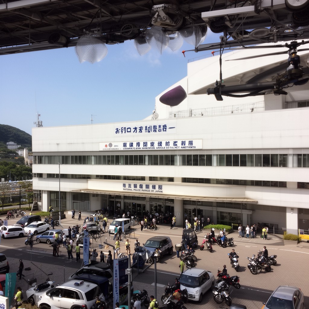 AI-generated illustration of National Police Agency of Japan