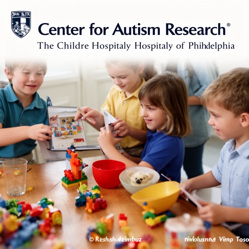 AI-generated illustration of Center for Autism Research