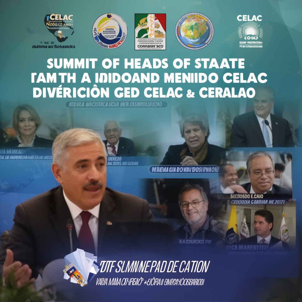 AI-generated illustration of Summit of Heads of State and Government of CELAC