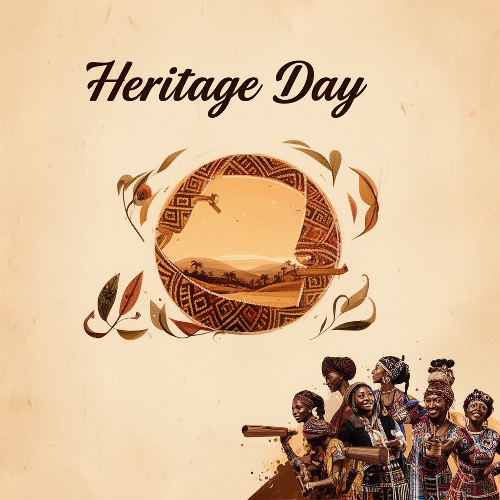 AI-generated illustration of Heritage Day