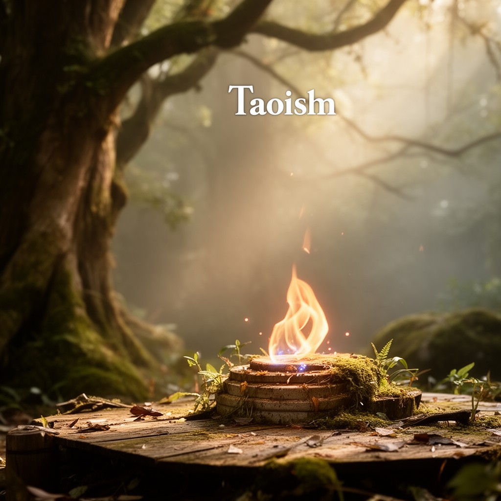 AI-generated illustration of Taoism