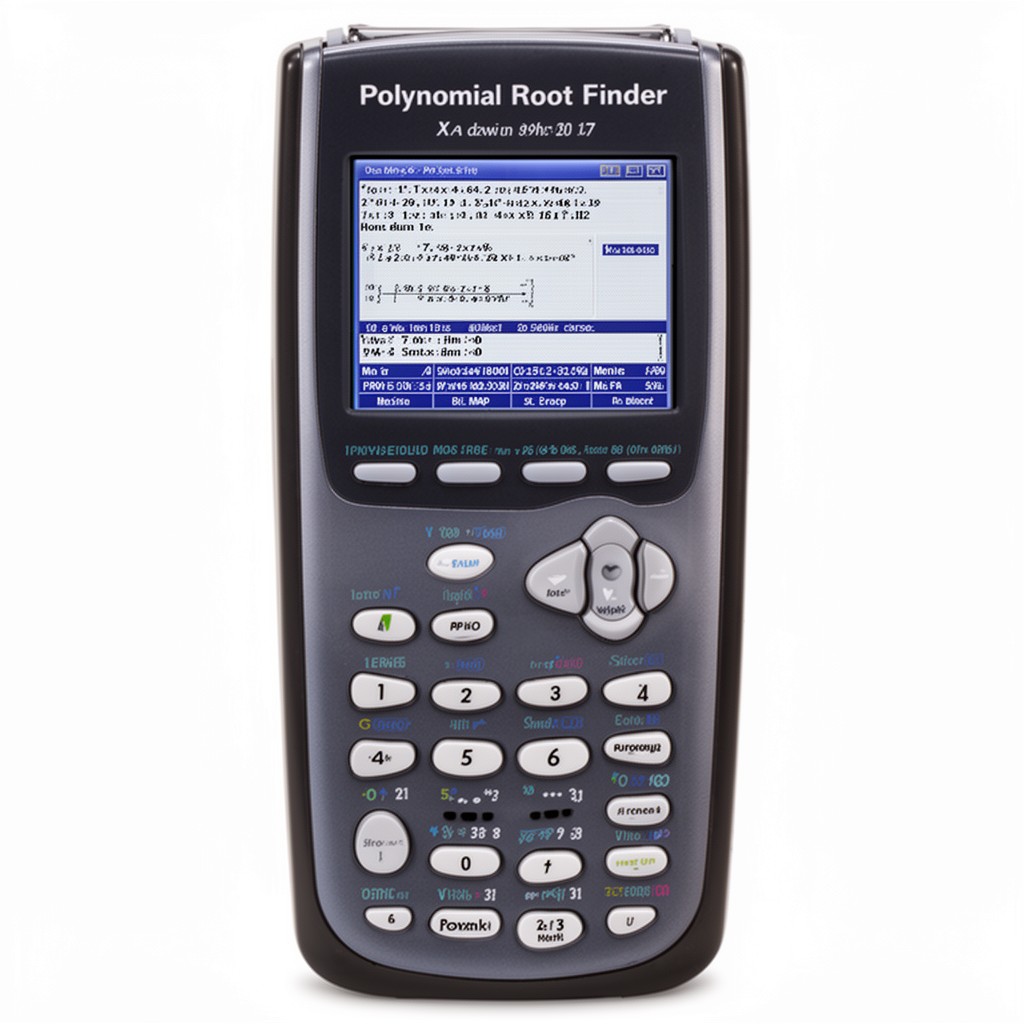 AI-generated illustration of Polynomial Root Finder