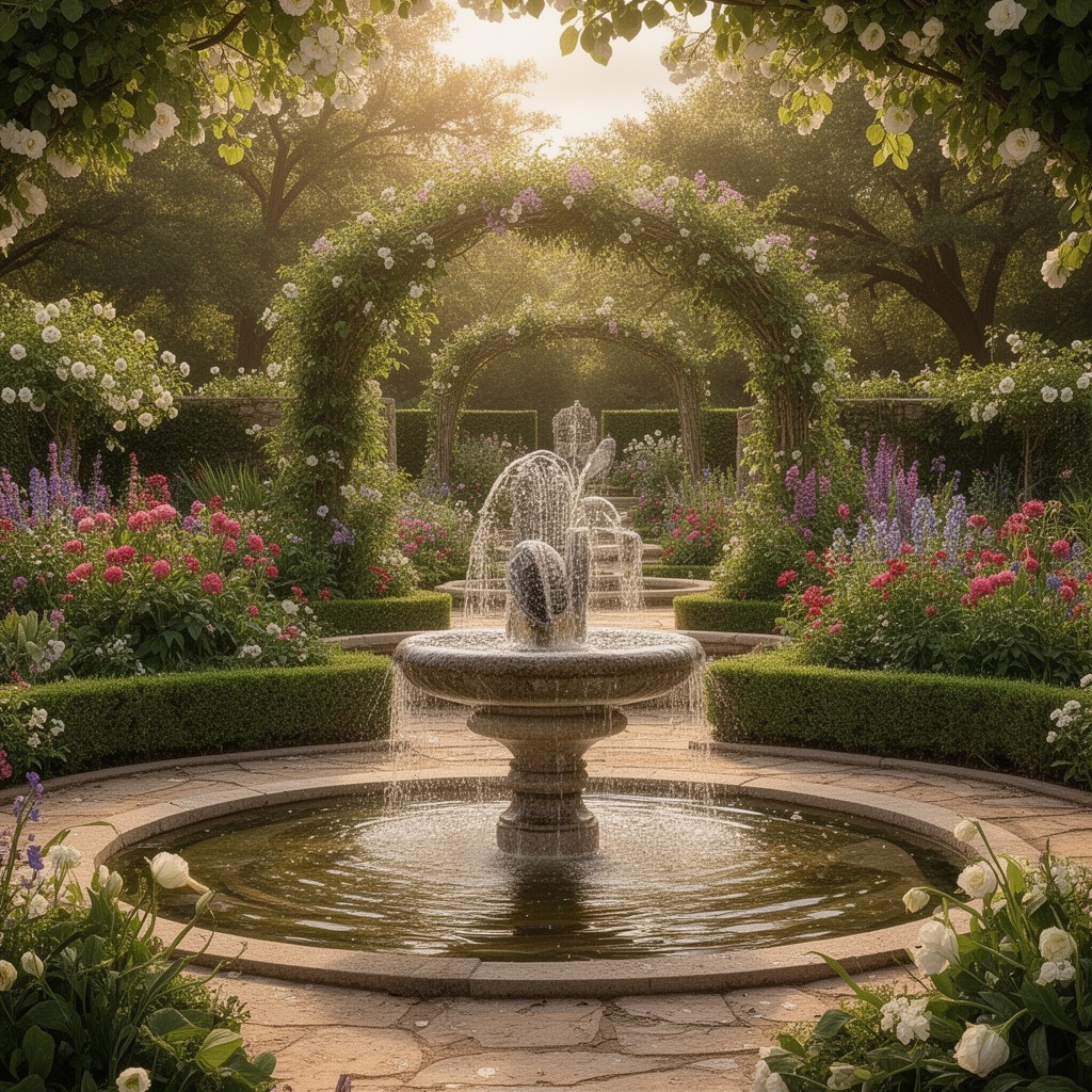AI-generated illustration of A Woman’s Garden