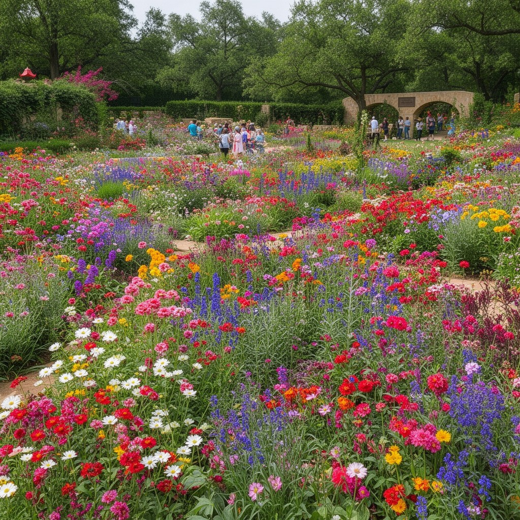 AI-generated illustration of Jonsson Color Garden