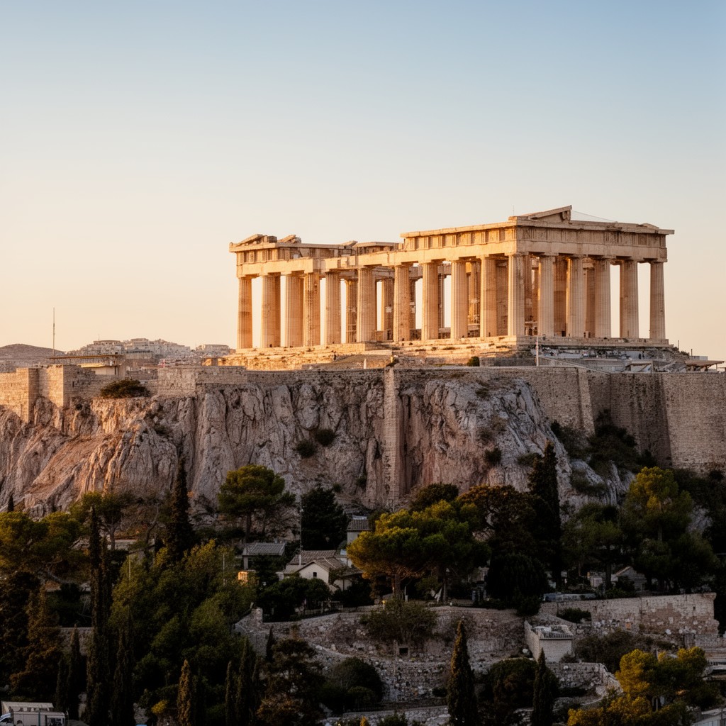AI-generated illustration of Acropolis of Athens