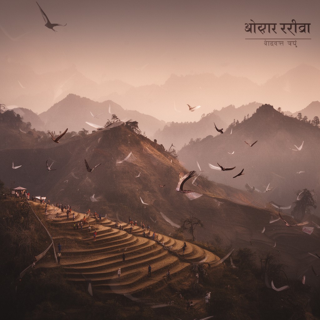 AI-generated illustration of Nepali